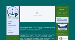 Desktop Screenshot of cabinetfojou.com